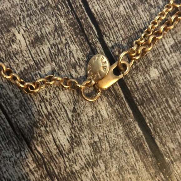 JCrew Authentic Bauble Necklace Red - Picture 2 of 3